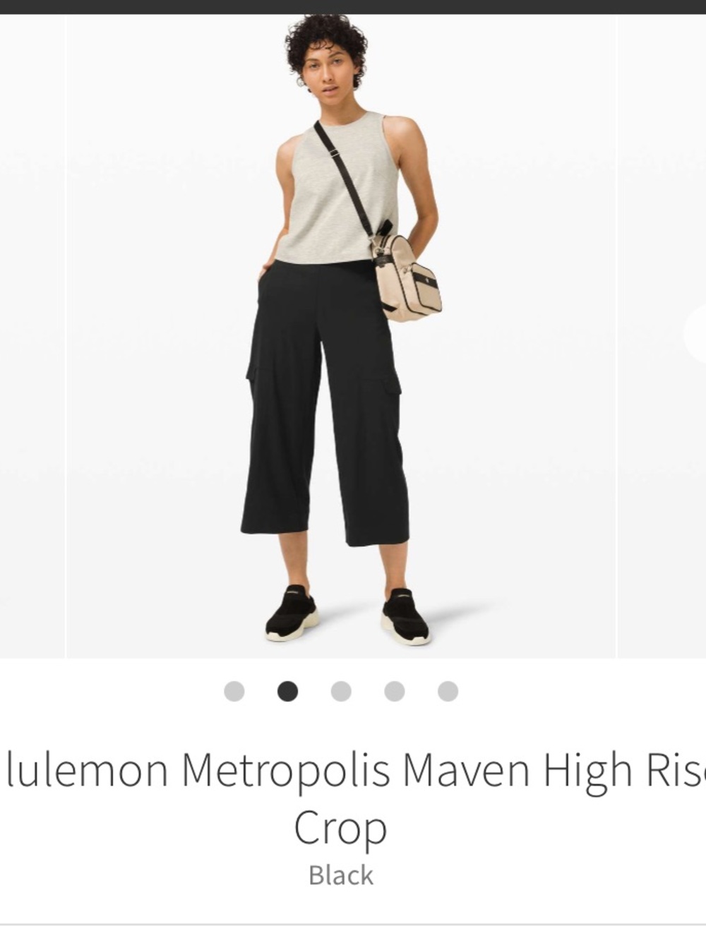 Lululemon Metropolis Maven Crops 4
